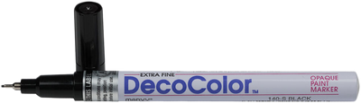 Black Opaque Extra Fine Line Paint Marker