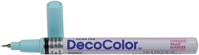Pale Blue Opaque Extra Fine Line Paint Marker