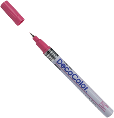 Pink Opaque Extra Fine Line Paint Marker