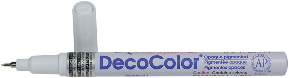 White Opaque Extra Fine Line Paint Marker