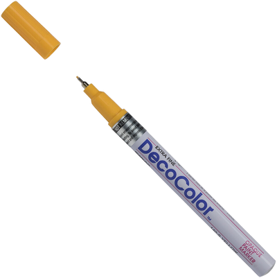 Yellow Opaque Extra Fine Line Paint Marker