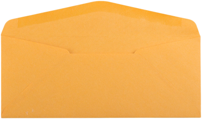 Brown Kraft 28lb #10 Regular Envelopes (4 1/8 x 9 1/2)