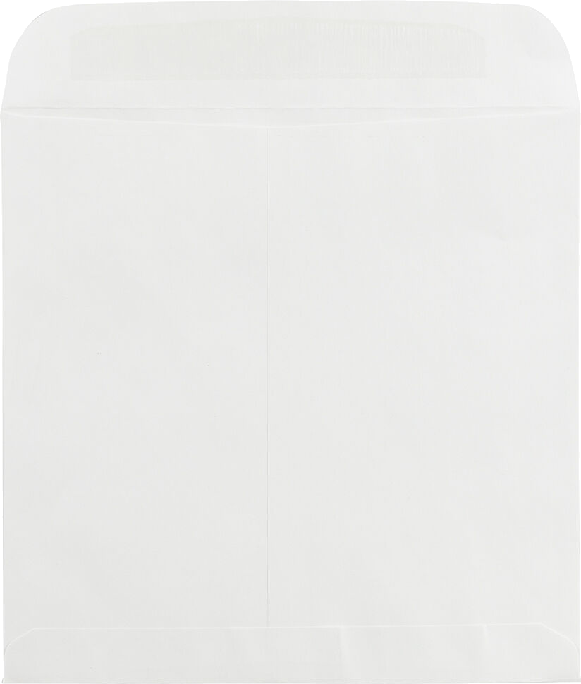 White 28lb 10 1/2 x 10 1/2 Square Envelopes