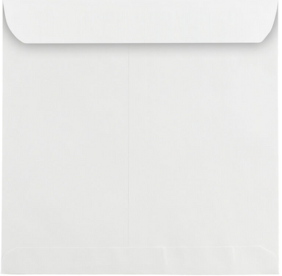 White 28lb 10 1/2 x 10 1/2 Square Envelopes