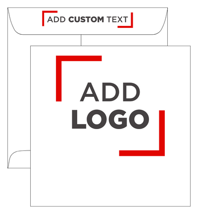 White 28lb 10 1/2 x 10 1/2 Square Envelopes