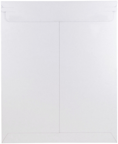 White 130lb 11 x 13 1/2 Photo Mailer Envelopes with Peel & Seal