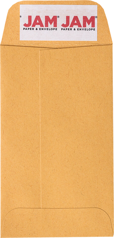 Brown Kraft 28lb #3 Coin Envelopes (2 1/2 x 4 1/4) with Peel & Seal