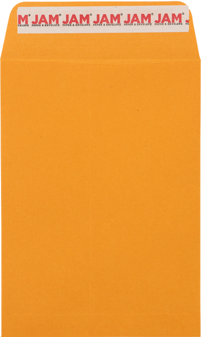 Brown Kraft 28lb 5 1/2 x 7 1/2 Open End Envelopes with Peel & Seal