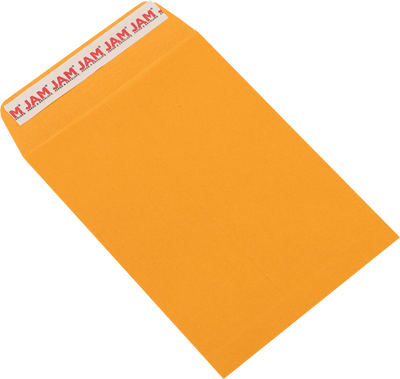 Brown Kraft 28lb 5 1/2 x 7 1/2 Open End Envelopes with Peel & Seal