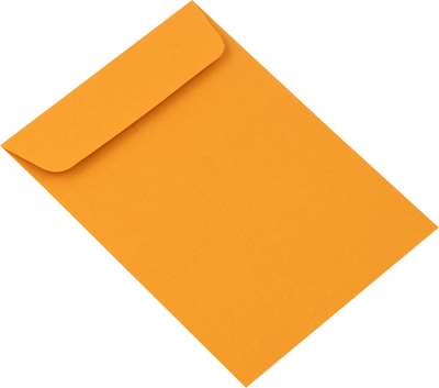 Brown Kraft 28lb 5 1/2 x 7 1/2 Open End Envelopes with Peel & Seal
