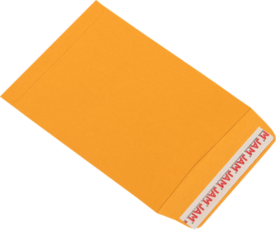 Brown Kraft 28lb 5 1/2 x 7 1/2 Open End Envelopes with Peel & Seal