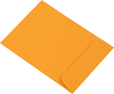 Brown Kraft 28lb 5 1/2 x 7 1/2 Open End Envelopes with Peel & Seal