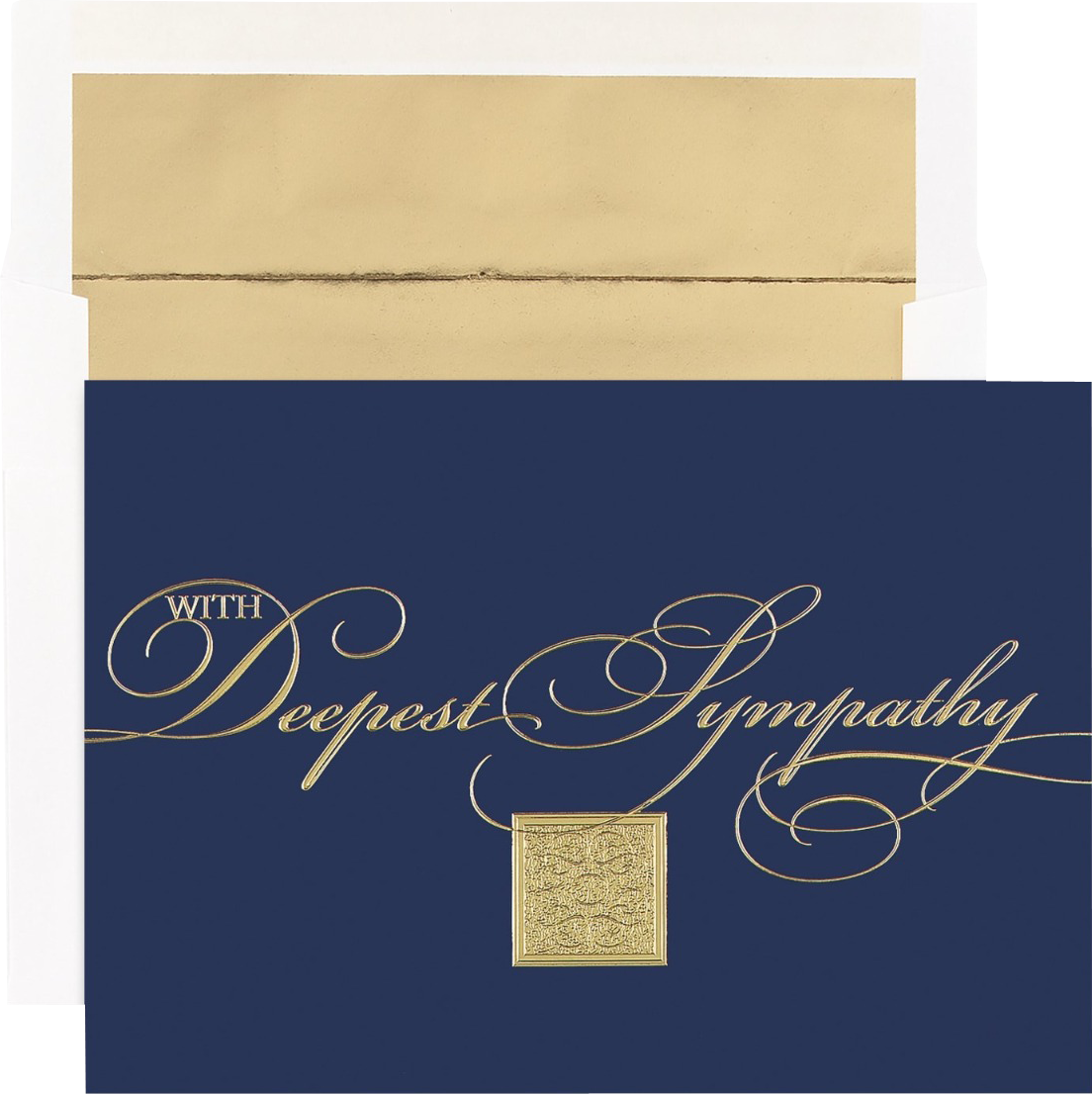 With Deepest Sympathy Card Set - 25 Pack