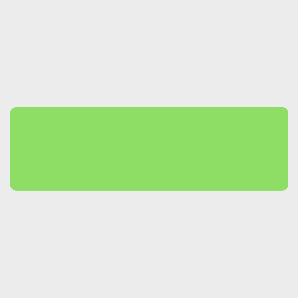 Neon Green 1 1/2 x 5 Inch Roll of Rectangle Labels - Bright Adhesive