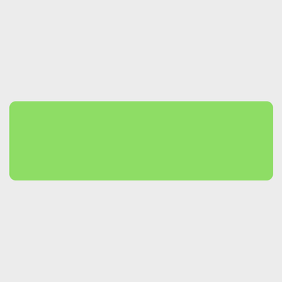 Neon Green 1 1/2 x 5 Inch Roll of Rectangle Labels - Bright Adhesive