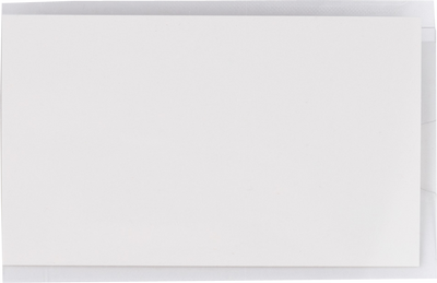 Clear with Pin 3 5/8 x 2 1/4 Classroom Name Tags