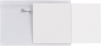 Clear with Pin 3 5/8 x 2 1/4 Classroom Name Tags