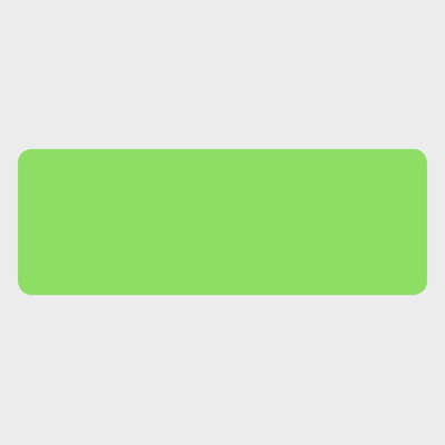 Neon Green 1 1/4 x 3 1/2 Inch Roll of Rectangle Labels - Bright Adhesive