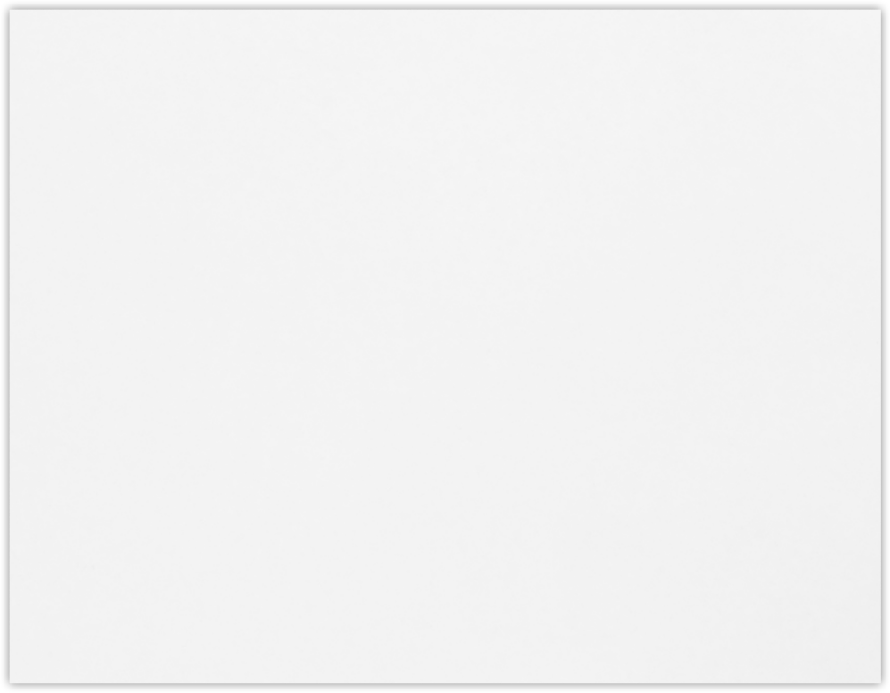 White 130lb A2 Blank Note Cards (4 1/4 x 5 1/2)