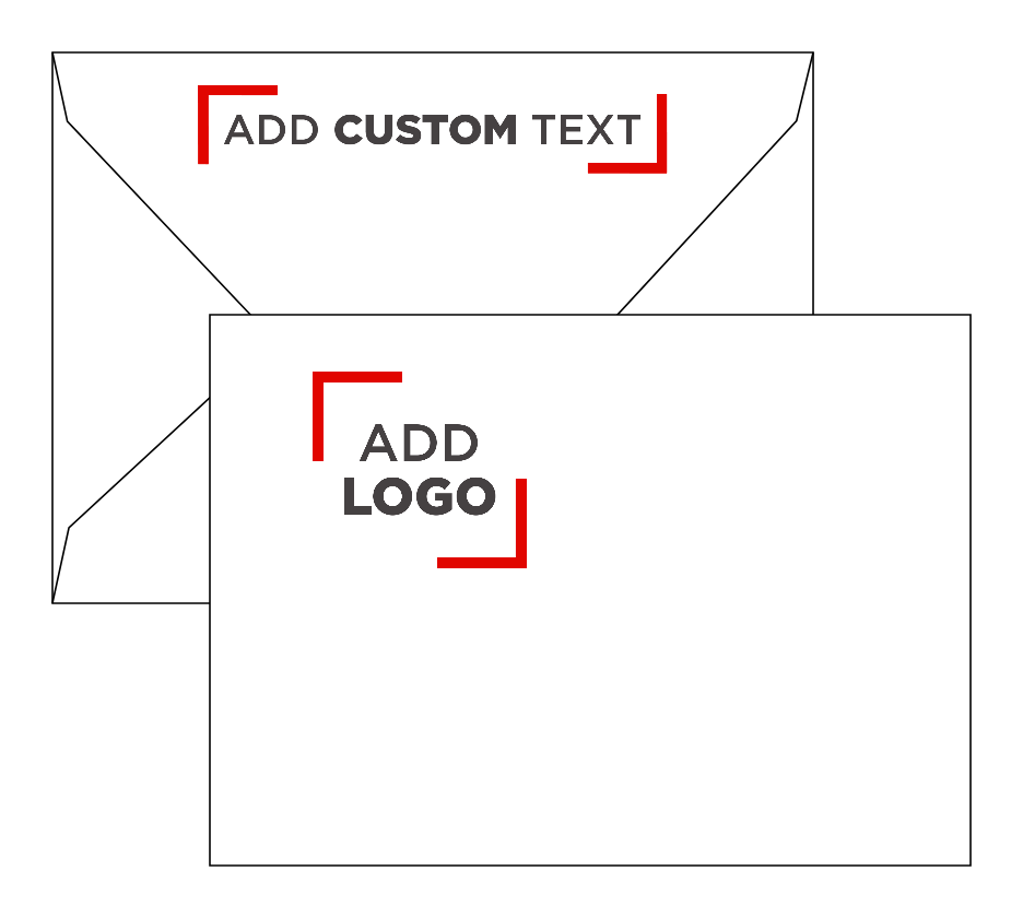 White 24lb Cougar A7 V Flap Premium Envelopes (5 1/4 x 7 1/4)