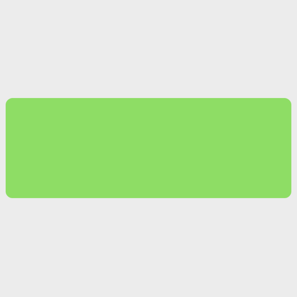 Neon Green 1 3/4 x 5 Inch Roll of Rectangle Labels - Bright Adhesive