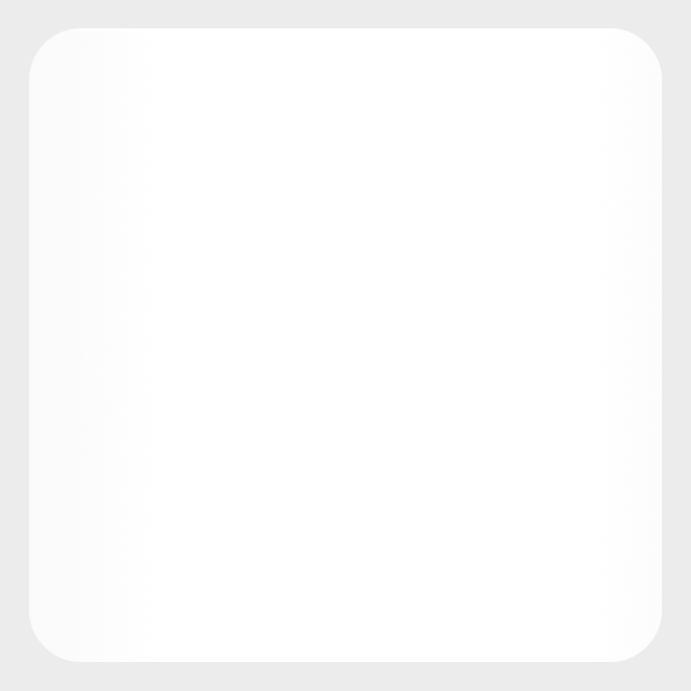White Glossy 1 x 1 Inch Roll of Square Labels