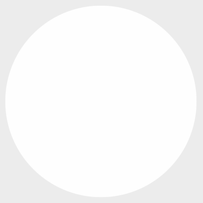 White 1 Inch Roll of Circular Round Labels - Tear Resistant with High Gloss Film Layer