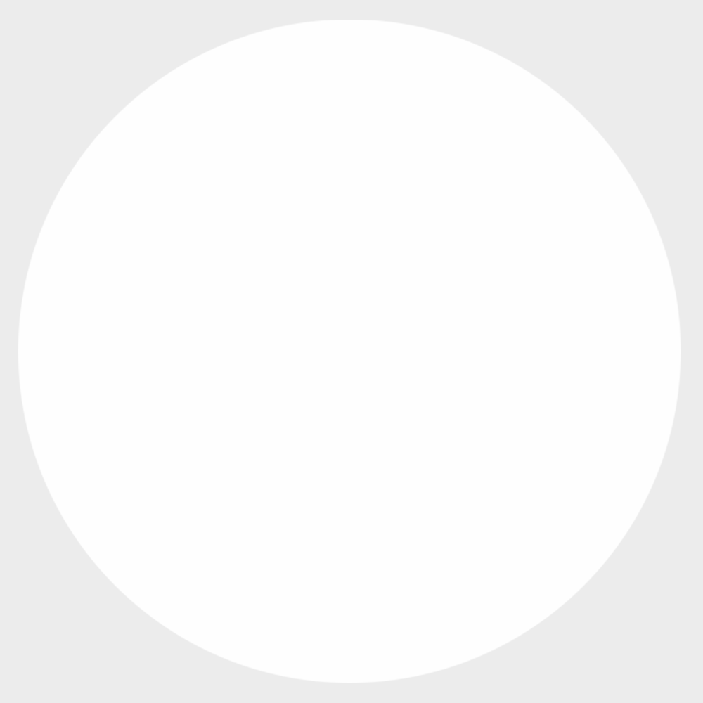 White 1/2 Inch Roll of Circular Round Labels - Tear Resistant with High Gloss Film Layer