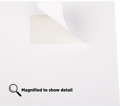 White 1 x 2 5/8 Return Address Labels