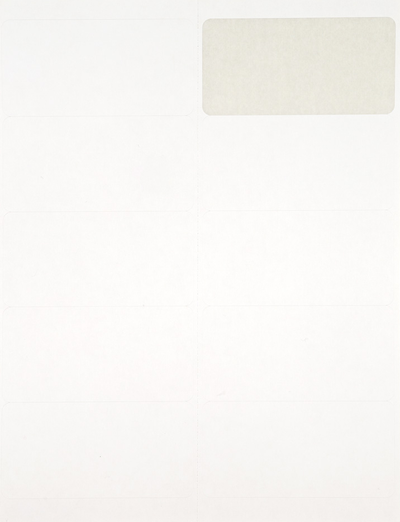 White 2 x 4 Address Labels