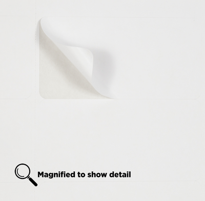 White 2 x 4 Address Labels