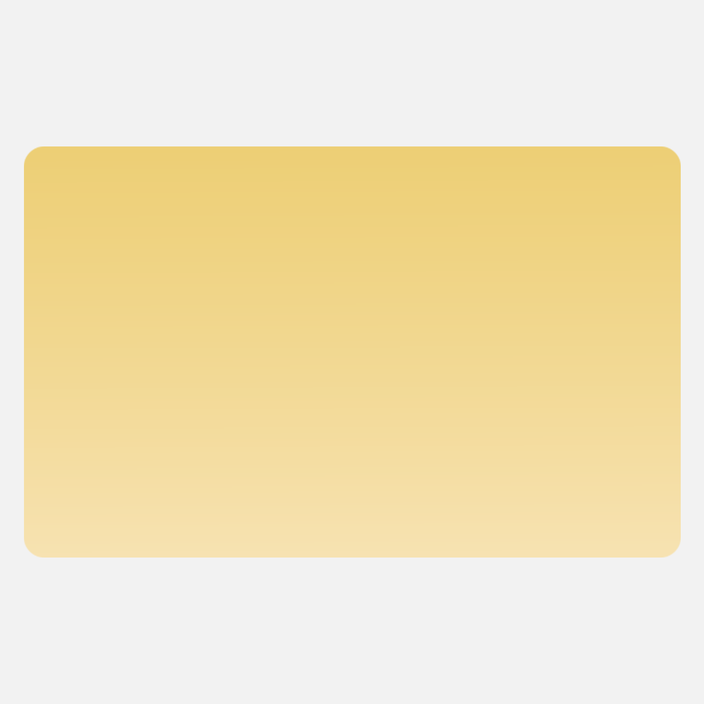 Gold Foil 2 1/2 x 4 Inch Roll of Rectangle Labels - Durable with Metallic Finish