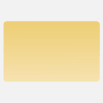 Gold Foil 2 1/2 x 4 Inch Roll of Rectangle Labels - Durable with Metallic Finish