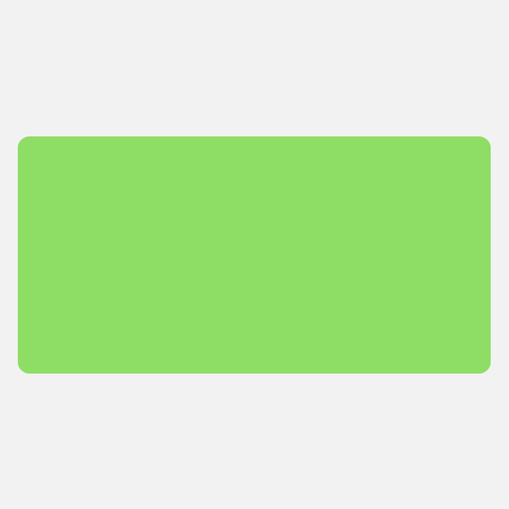 Neon Green 2 1/2 x 5 Inch Roll of Rectangle Labels - Bright Adhesive
