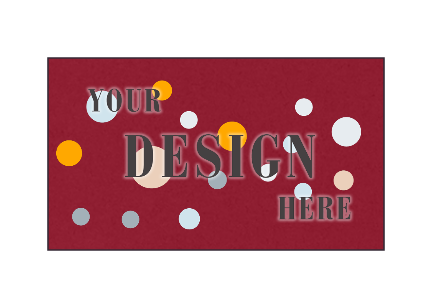 Garnet Dark Red 100lb 2 x 3 1/2 Flat Business Cards