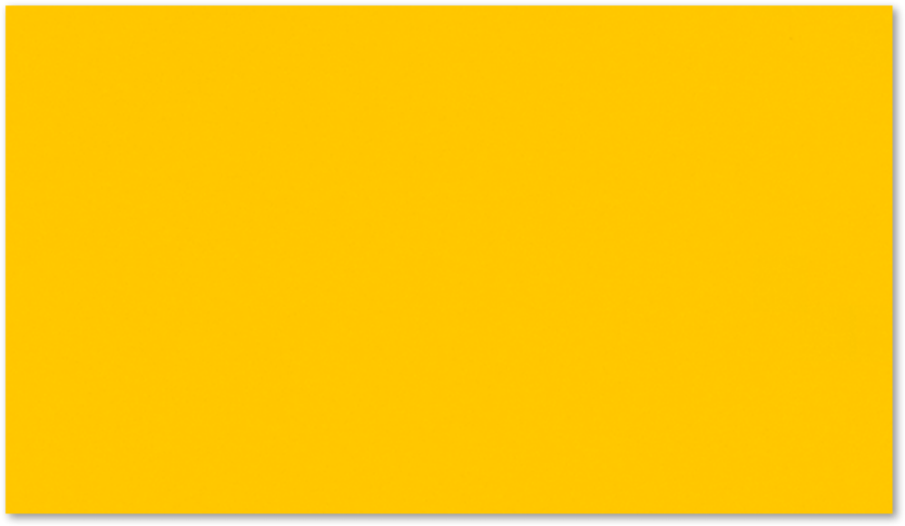 Sunflower Yellow 100lb 2 x 3 1/2 Flat Business Cards