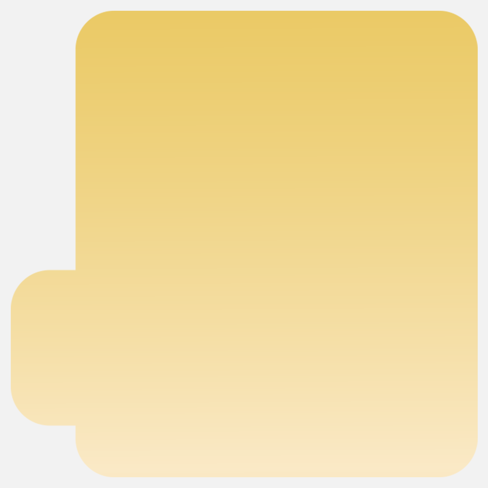 Gold Foil 2 1/8 x 2 1/8 Inch Roll of Lip Balm Shaped Labels - Cosmetic
