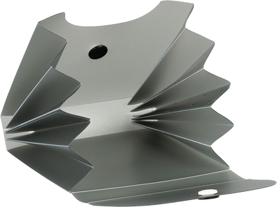 Smoke Gray Plastic Business Card Case with Snap Closure - 20 Card Capacity