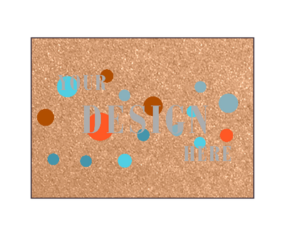 Copper Brown Metallic 100lb #17 Mini Blank Note Cards (2 9/16 x 3 9/16)