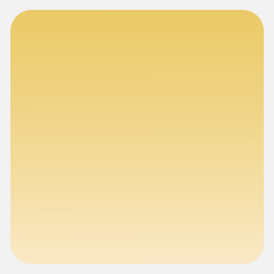 Gold Foil 2 x 2 Inch Roll of Square Labels - Durable with Metallic Finish