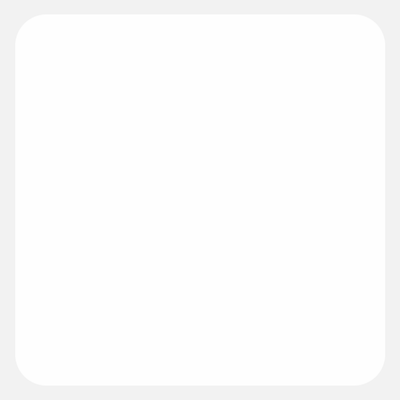 White 2 x 2 Inch Roll of Square Labels - Tear Resistant with High Gloss Film Layer