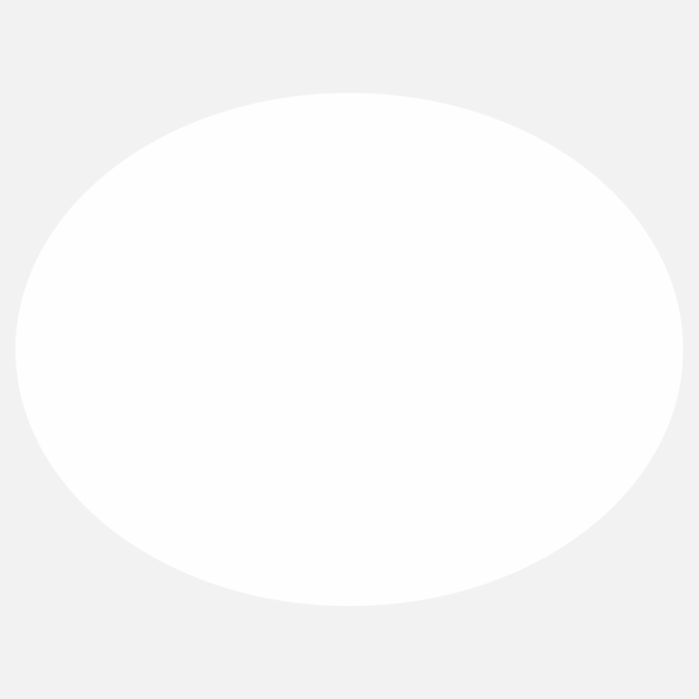 White 2 x 3 Inch Roll of Oval Labels - Tear Resistant with High Gloss Film Layer