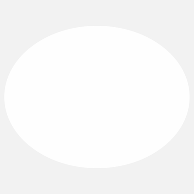 White 2 x 3 Inch Roll of Oval Labels - Tear Resistant with High Gloss Film Layer