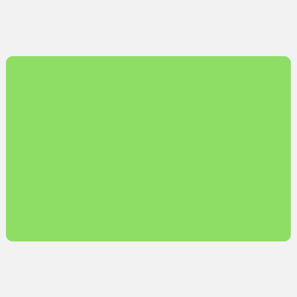 Neon Green 3 1/4 x 5 Inch Roll of Rectangle Labels - Bright Adhesive