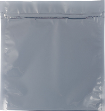 Clear Foil 32lb 8 1/2 x 8 1/2 Square Envelopes with Zip Lock