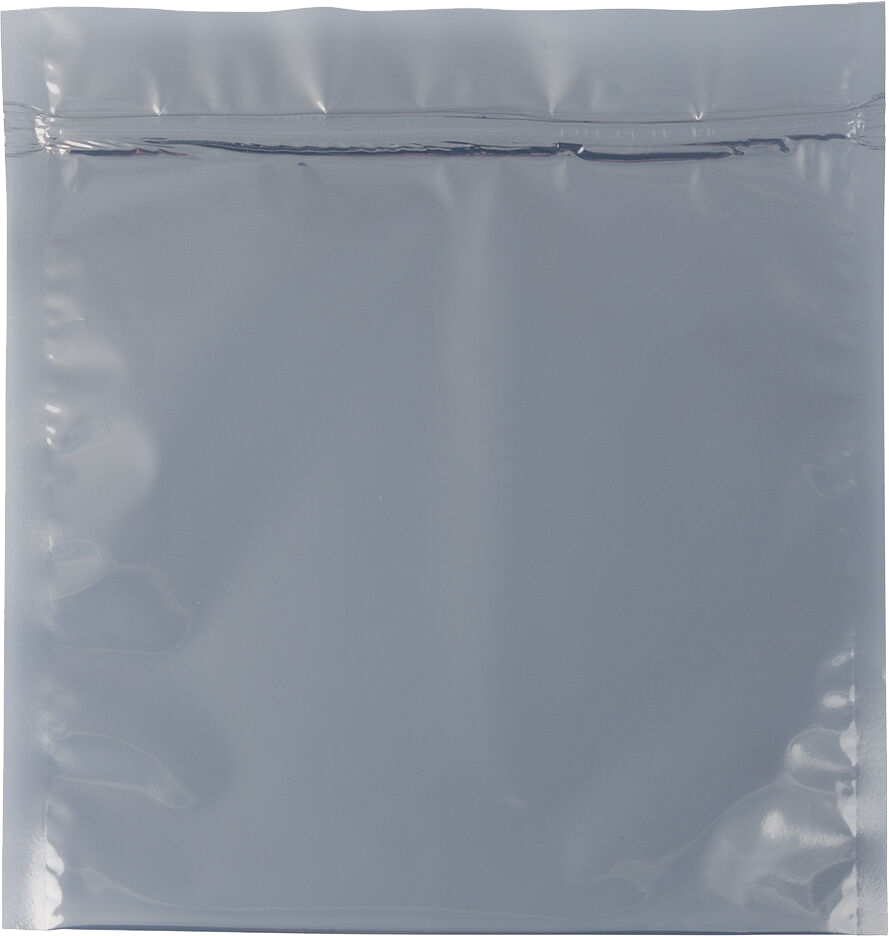 Clear Foil 32lb 8 1/2 x 8 1/2 Square Envelopes with Zip Lock