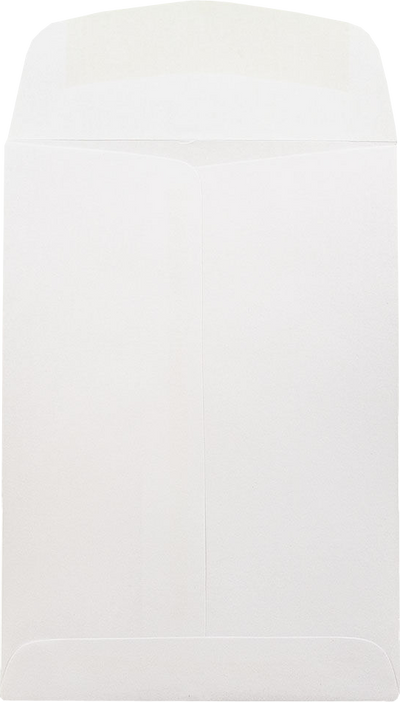 White 24lb 5 1/2 x 7 1/2 Open End Envelopes