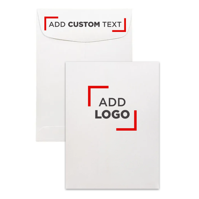 White 24lb 5 1/2 x 7 1/2 Open End Envelopes