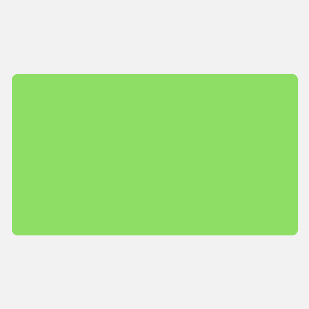 Neon Green 3 3/8 x 6 Inch Roll of Rectangle Labels - Bright Adhesive