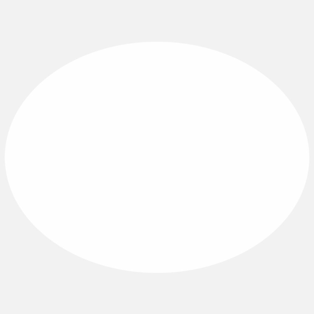 White 3 x 4 Inch Roll of Oval Labels - Tear Resistant with High Gloss Film Layer